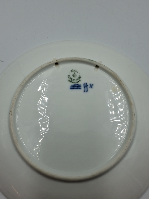 Royal Copenhagen Platte Dansk Andels Cementfrabrik 25 år